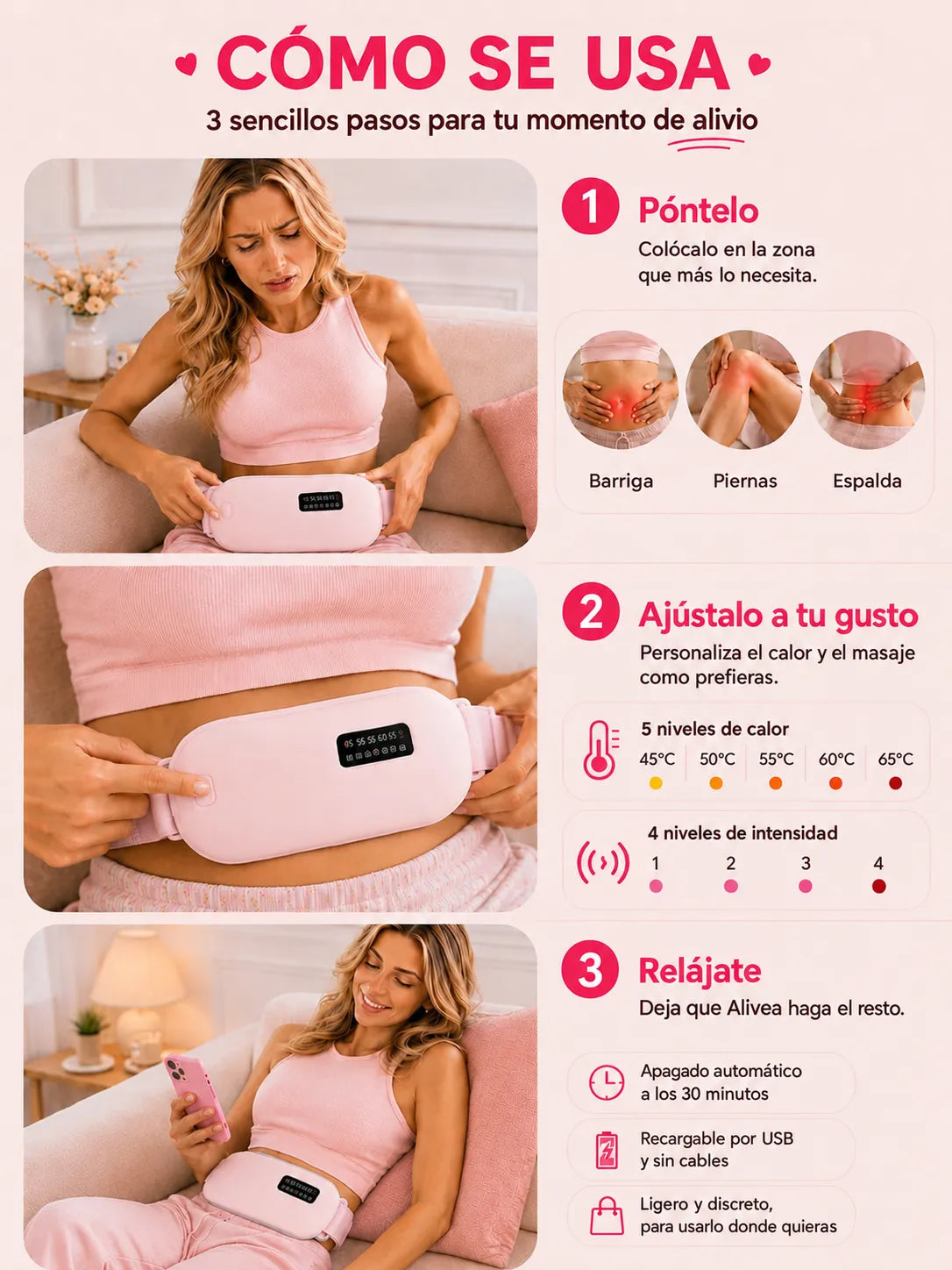 Alivea™ – tu aliada contra el dolor de regla