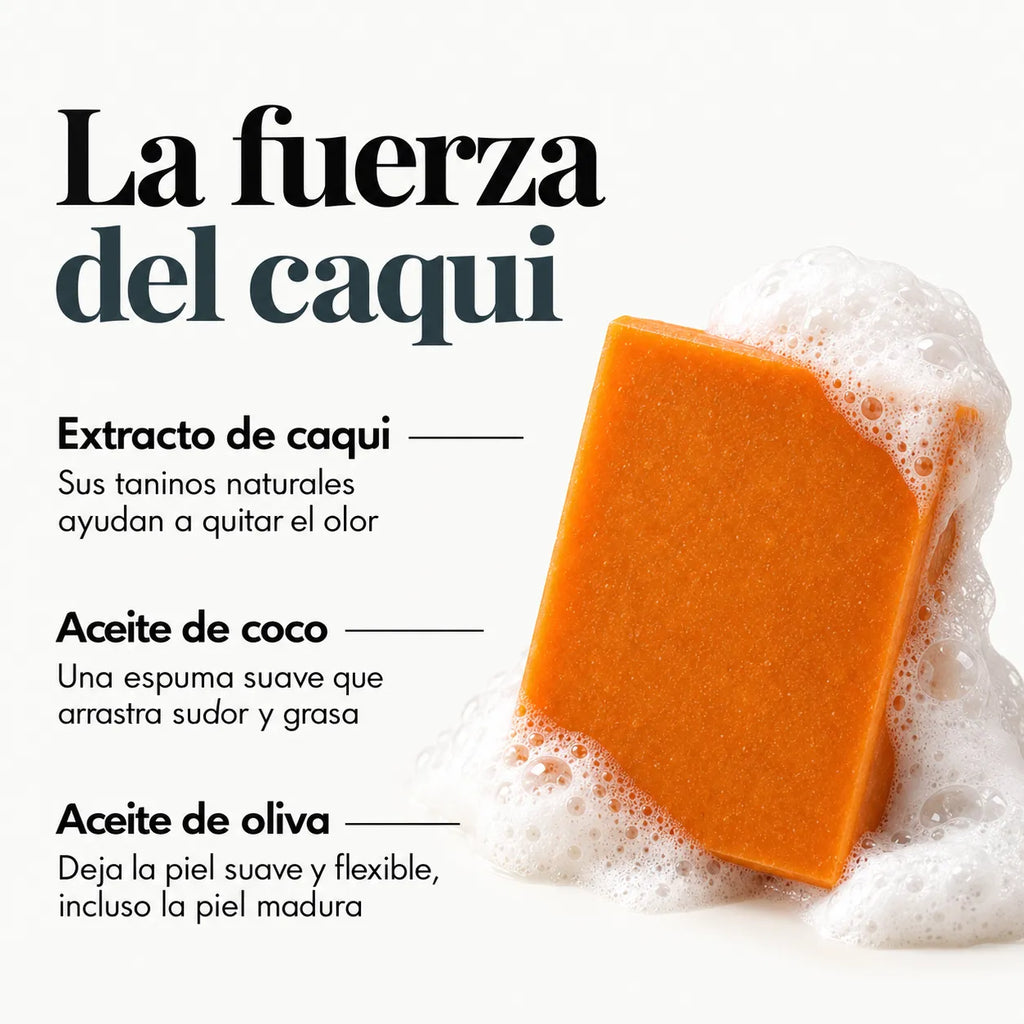 El auténtico jabón de caqui